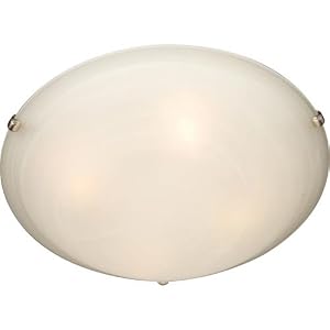 Newport 4-Light Flush Mount - Satin Nickel by 