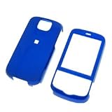 HTC Shadow II Solid Dark Blue Snap-On Case Cover with Removable Swivel Belt Clip