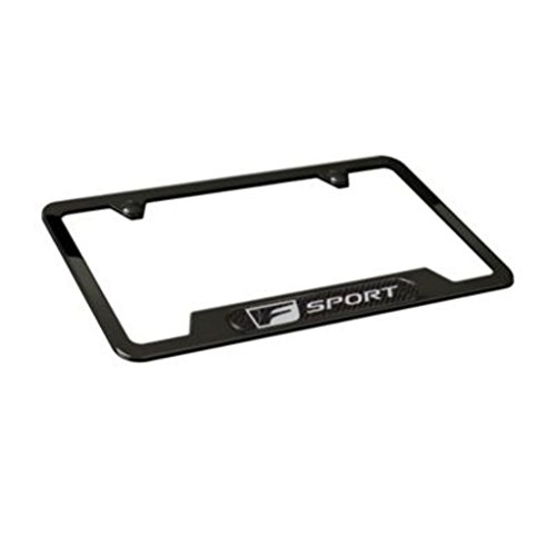 Genuine Lexus F Sport Stainless Steel Carbon Fiber Composite Nameplate