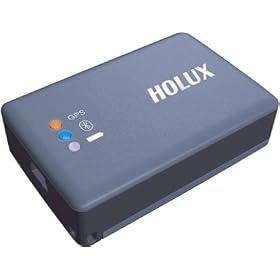 Holux M-1000C Bluetooth GPS Data Logger Travel Recorder (Bluetooth, USB , 66CH, WAAS, 200k Waypoints, M1000c)