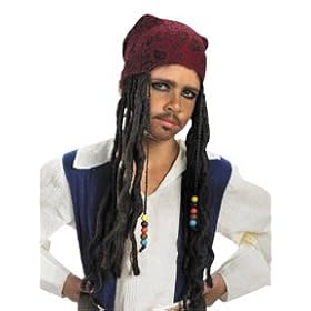 Pirates of the Caribbean Kids Headband with Hair