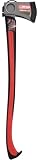 Ames True Temper 32-Inch Total Control Elite Axe With Shock-Zero Anti-Vibration Handle & Steel Overstrike Protection #1215400