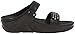 FitFlop Women's Amsterdam Studded Slide, Black, 8 M US