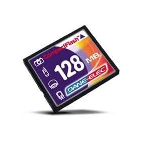 Dane-Elec - Flash memory card - 128 MB - CompactFlash