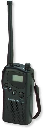 Dakota Alert MURS 2-Way Handheld Radio and Alert Transmitter Kit, 2 Watts of Output Power, Real Time Monitoring and has 5 Channels and 38 Sub Channels, Capable of Sending 4 Different Alert Messages to the Transceiver, Great for Security Guards, Small Businesses and Hunters, BONUS Includes 6 Rechargeable AA Batteries
