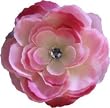 Posies Accessories Large Garden Flower Hair Clip (Pink or Purple)