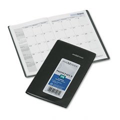 Monthly Planner, 3 5/8" x 6 3/16", Black AAGSK5300