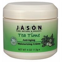 Jason Natural Products Tea Time Anti Aging Moisturizing Creme, 4 Ounce -- 3 per case.