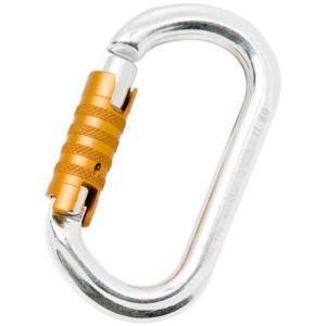 Petzl OK Locking Carabiner Screw-Lock/Polished, One Size