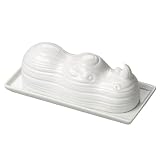 Boston Warehouse Zooology Rhino Butter Dish