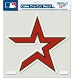 Houston Astros Die-Cut Decal - 8''x8'' Color