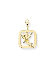Disney Tinker Bell Square Lobster Clasp Ch