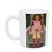 Girl in a Rocking Chair (pastel) by Carol Walklin - Mug - Standard Size