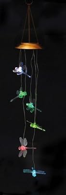 Dragonfly Solar Mobile Wind chime