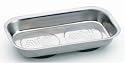 Advanced Tool Design Model  ATD-8761  Stainless Steel Rectangle Magnetic Parts Tray