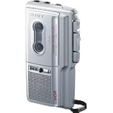 Sony® M-675V Voice-Activated Microcassette Dictation Recorder with Clear Voice System