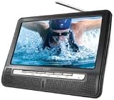 Coby TFTV891 8-Inch Portable Widescreen LCD TV with ATSC/NTSC Tuner and Integrated Telescopic Antenna (Black)