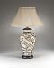 29 Trailing Blue Vine Porcelain Table Lamp by Home Gallery Stores - Hand Painted (L-735-7402)