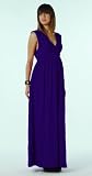 Women's Lauren Kiyomi Ruched Sleeveless Long Dress