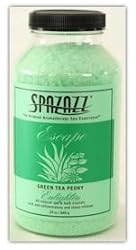 Spazazz Green Tea Peony Enlighten All-natural Spa & Bath Crystals -109- 22 oz.