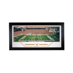  Texas Longhorns Panoramic Photograph in a 20.5 inch x 38.5 inch Deluxe Frame