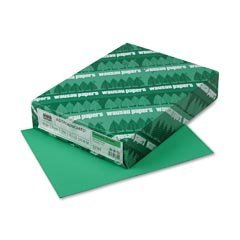 AstroBrights Cover Stock Paper, 65#, Letter, Gamma Green, 250/Pack WAU22741
