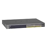 Netgear GS724TPS ProSafe 24-Port Gigabit Stackable PoE Smart Switch