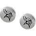 Stainless Steel Minnesota Vikings Logo Stud Earrings