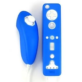 Solid and Two-Tone Silicone Skin Cases for Nintendo Wii Remote Control & Nunchuk - 13 Color Options
