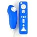 Nintendo Wii Remote Case and Nunchuck/Nunchaku Premium Silicone Cover Wiimote Glove Nunchuck Skin 2 Styles 17 Color Options