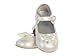 Swea Pea & Lilli Ivory Infant Shoes - Pearl Baby Shoes- Cream Girls Shoes - Baby Wedding Shoes (Size 1)