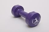 Vinyl Dumbbell 8 LB, Purple