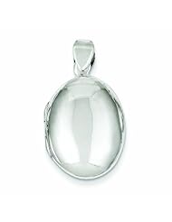 Genuine .925 Sterling Silver Plain Locket 3.2 Grams. 100% Satisfaction Guaranteed.
