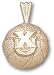 Xavier Musketeers Solid 10K Gold ''XU'' Basketball Pendant