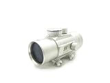 NcSTAR Red Dot Sight 1X45 T-STYLE SILVER RED DOT - WEAVER BASE
