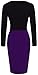 HOMEYEE Women's Elegant Wear to Work Pencil Cocktail Bodycon Party Dress B342