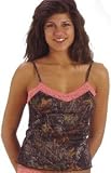 Weber Pretty in Pink Pink Laced Camisole (Medium)