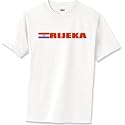 Rijeka, Croatia Flag T-Shirt 6.1 Heavyweight