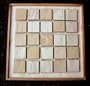 Square Tile Advent Calendar, Unfinished Wood Craft Pattern