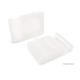 Apple iPod Shuffle 2nd Generation (1GB) FlexiSkin - The Soft Low-Profile Case (Frosted Clear, Sea Green)