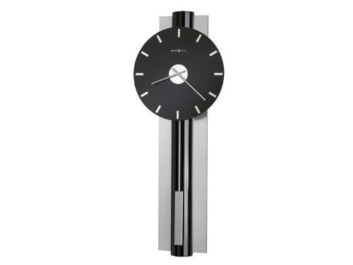 625-403 HUDSON WALL CLOCK BLK/NICKEL