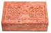 Carved Two Celtic Knots Soapstone Box - 4