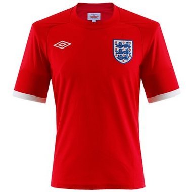 Umbro England A-Trikot 2009-2011 rot 70000-139, Größe: 40