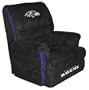 Baltimore Ravens Big Daddy Series Team Logo Embroidered Recliner Lounge Chair
