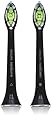 Philips Sonicare HX6062/94 2 Piece Diamond Clean Standard Brush Heads, Black