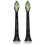 Philips Sonicare HX6062/94 2 Piece Diamond Clean Standard Brush Heads, Black