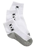 Cotton Blend Ankle Sock 3 Pair Pack