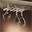 Stemware Rack Acrylic Under Cabinet