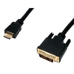 HDMI - DVI ANSCHLUSSKABEL VERGOLDET - 1,5m