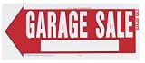 GARAGE SALE Sign with Pointi